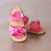 Girls Toddler Knotted Bow Open Toe Sandal