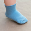 Baby Blue Cotton Ankle Socks - Petitfoot.com