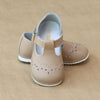 Angel Baby Girls T-Strap Leather Mary Janes