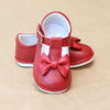 Angel Baby Girls Red Minnie Bow T-Strap Mary Jane - Petitfoot.com