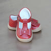 L'Amour Girls Red Stitched Bow Fall Mary Jane - Petitfoot.com