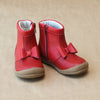 Girls Red Bow Leather Ankle Boot by L'Amour Shoes - Petitfoot.com