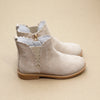 Nicola Girls Classic Scalloped Chelsea Boot