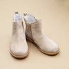 Nicola Girls Classic Scalloped Chelsea Boot