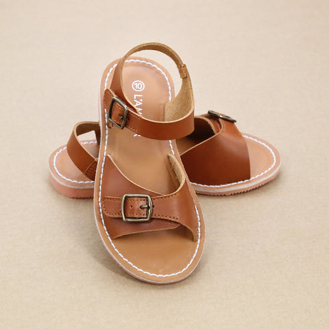 Olympia Girls Classic Retro Buckled Sandal