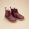 Kate Stitch Down Boot - Burgundy