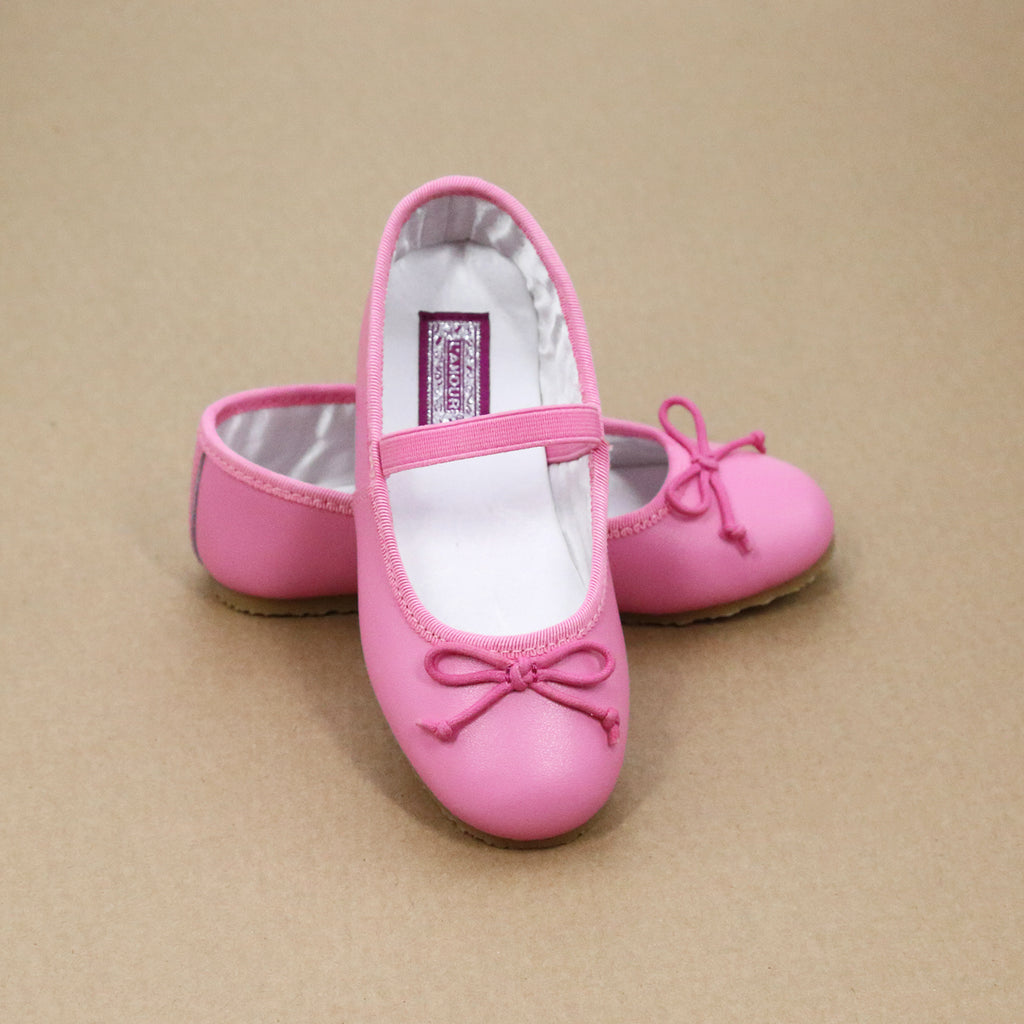 LACOFIA Chaussures Premier Pas Bébé Fille Avec Noeud Papillon – Ballerines Souples Antidérapantes Et Mignonnes