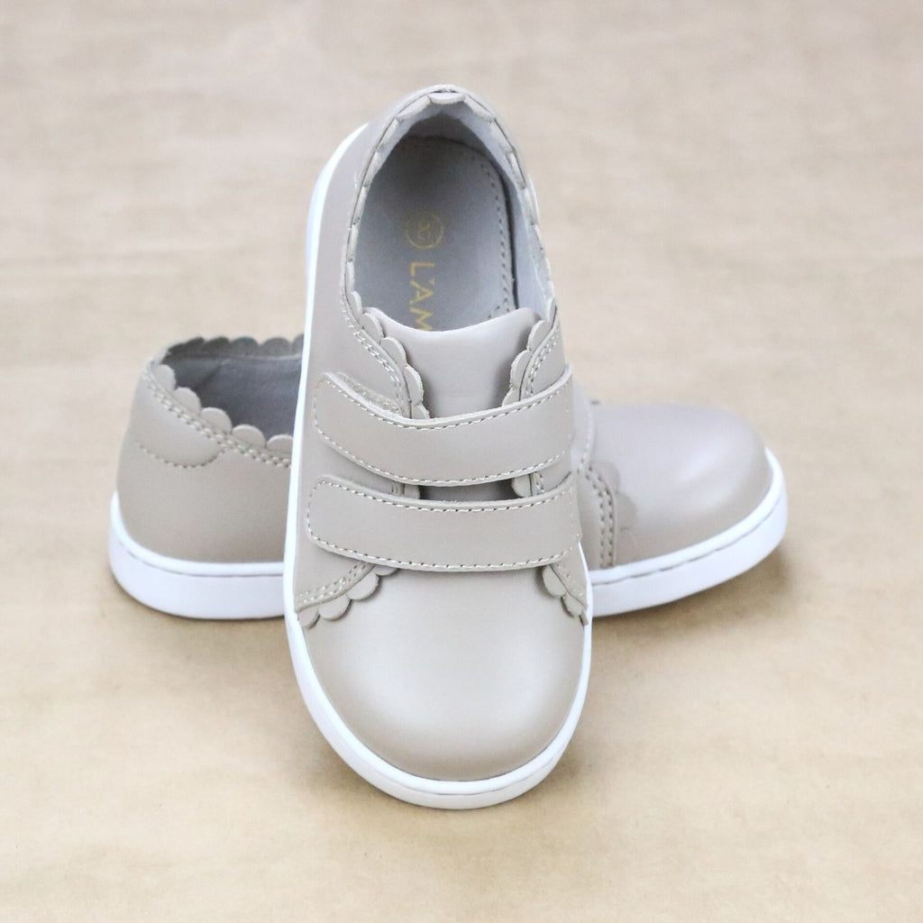 Girls Kenzie Double Velcro Sweetheart Sneaker