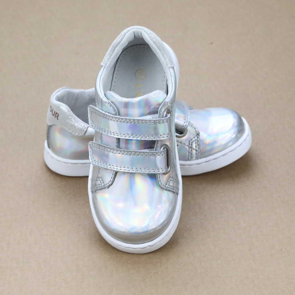 Girls Kenzie Double Velcro Sweetheart Sneaker