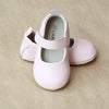 L'Amour Baby Infant Girls Pink Leather Classic Crib Mary Jane - Petitfoot.com