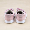 Toddler Girls Kenzie Double Velcro Strap Sweetheart Pink Leather Sneaker -Petitfoot.com
