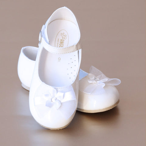 White Dress Shoes for Kids Petit Foot White Dress Shoes for Kids Petit Foot