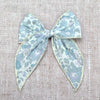 Liberty of London Blue Floral Becca Midi Bow with Alligator Clip - Petitfoot.com