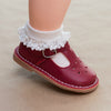 Baby Girls Crochet Trim Dress Ankle Socks - Petitfoot.com