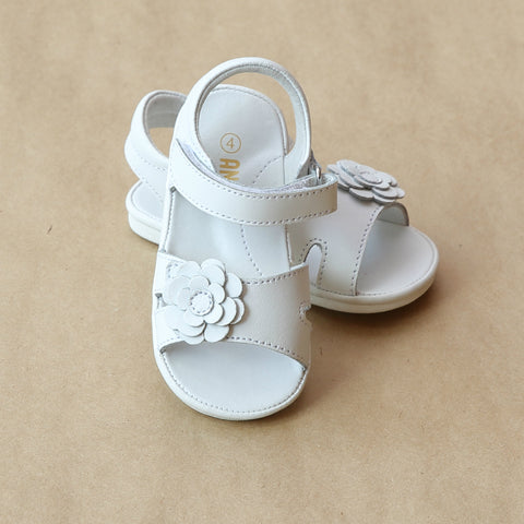 Angel Baby Girls Flower Cut Out Sandal