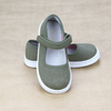 Jenna Moss Green Playground Canvas Shoes - Mary Janes - Petitfoot.com