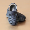 Angel Baby Boys Navy Fisherman Sandal - Petitfoot.com