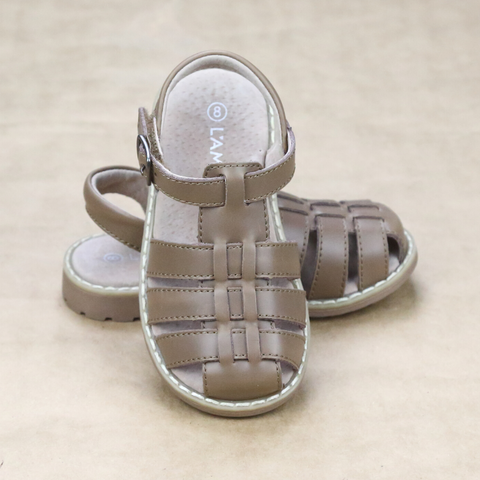 Boys Emerson Classic Leather Fisherman Sandal