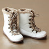 L'Amour Girls Cream Winter Fashion Boot