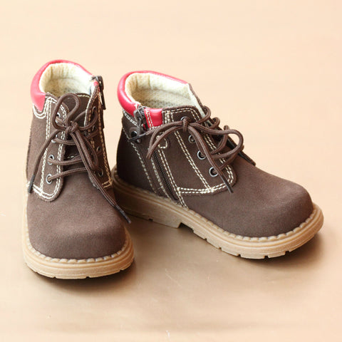 FINAL SALE: Toddler Boys Lace Up Chukka Boot
