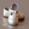 Angel Baby Girls T-Strap Gold Mary Janes