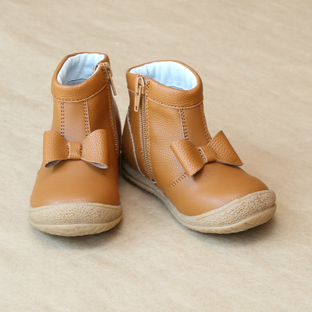 girls leather ankle boots