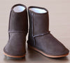 L'Amour Girls Brown Faux Shearling Boot