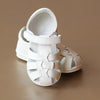 Angel Baby Boys White Fisherman Sandal - Petitfoot.com