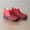 L'Amour Girls Houndstooth Ankle Boot